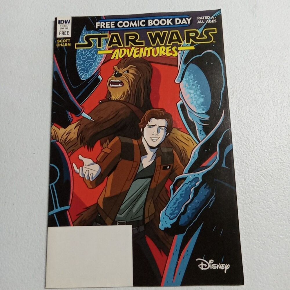 Free Comic Book Day FCBD Star Wars Adventures 2018 Cavan Scott & Derek Charm